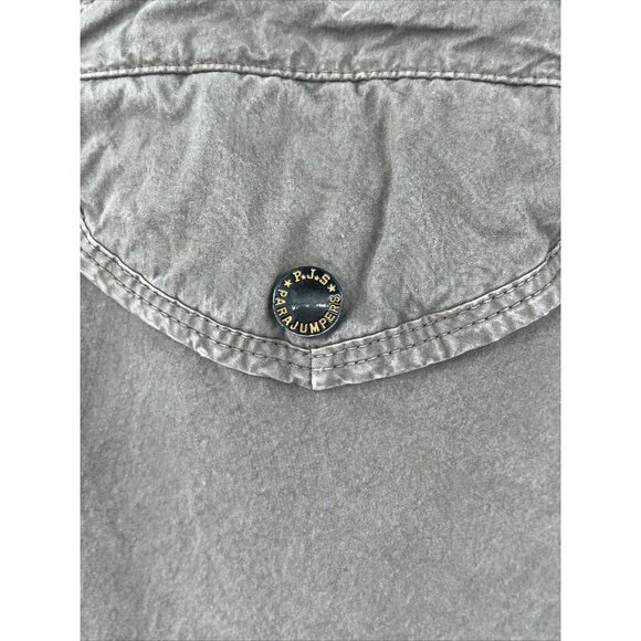 Parajumpers Men's Cargo Bermuda Shorts XL Gray  Drawstring Waist 38" Waist - Picture 8 of 10